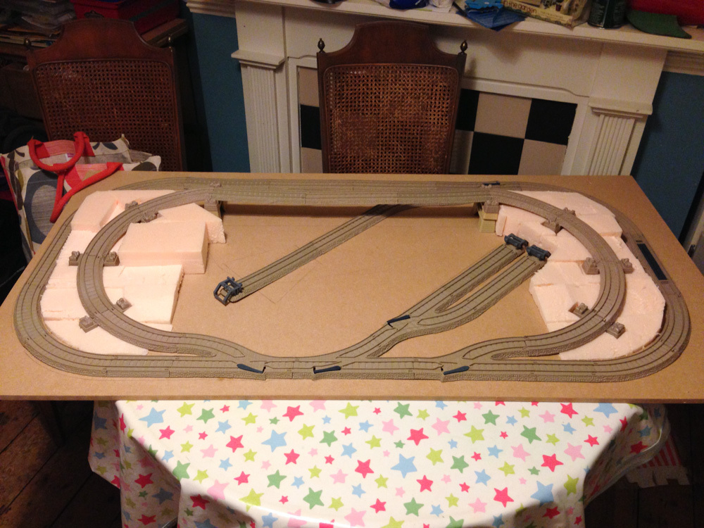 Thomas the train store plastic track layouts